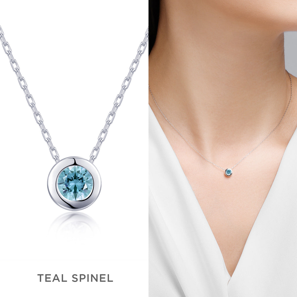 Pick Your Lucky Color Gemstone Necklace