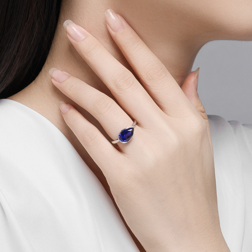 Royal blue Sapphire Ring FR0097A00LL
