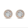 Timeless Halo Diamond Earring 2ct