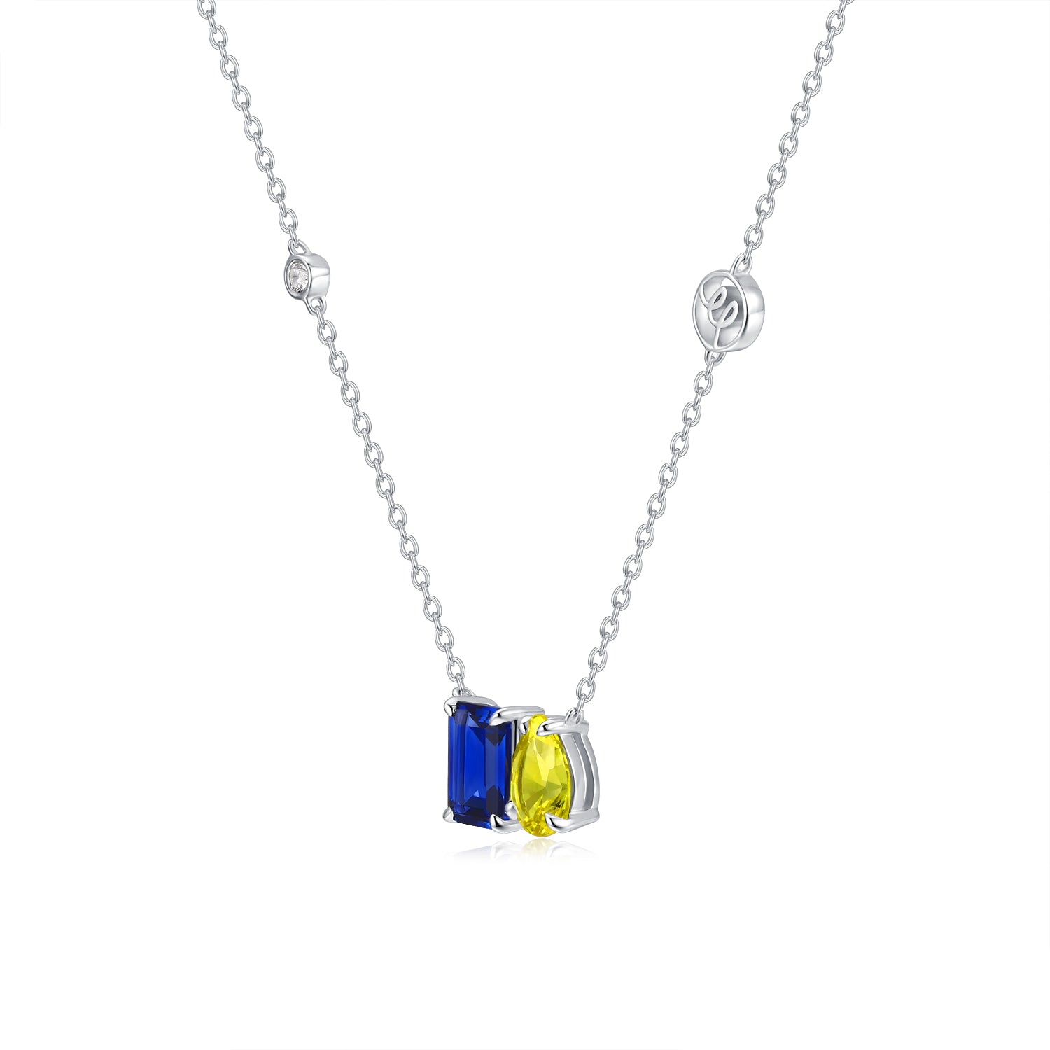 You & Me - Sapphire Necklace NK0147A00LL