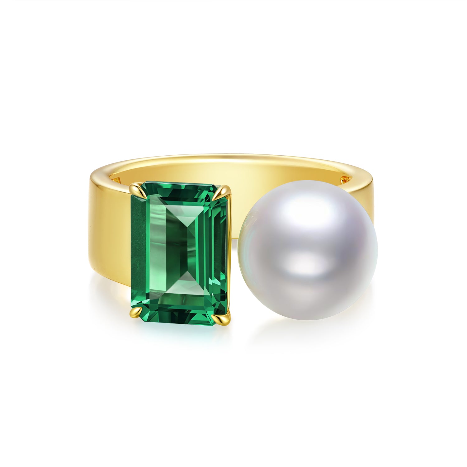 Colombian AB grade material Emerald Ring FR0102A00LL