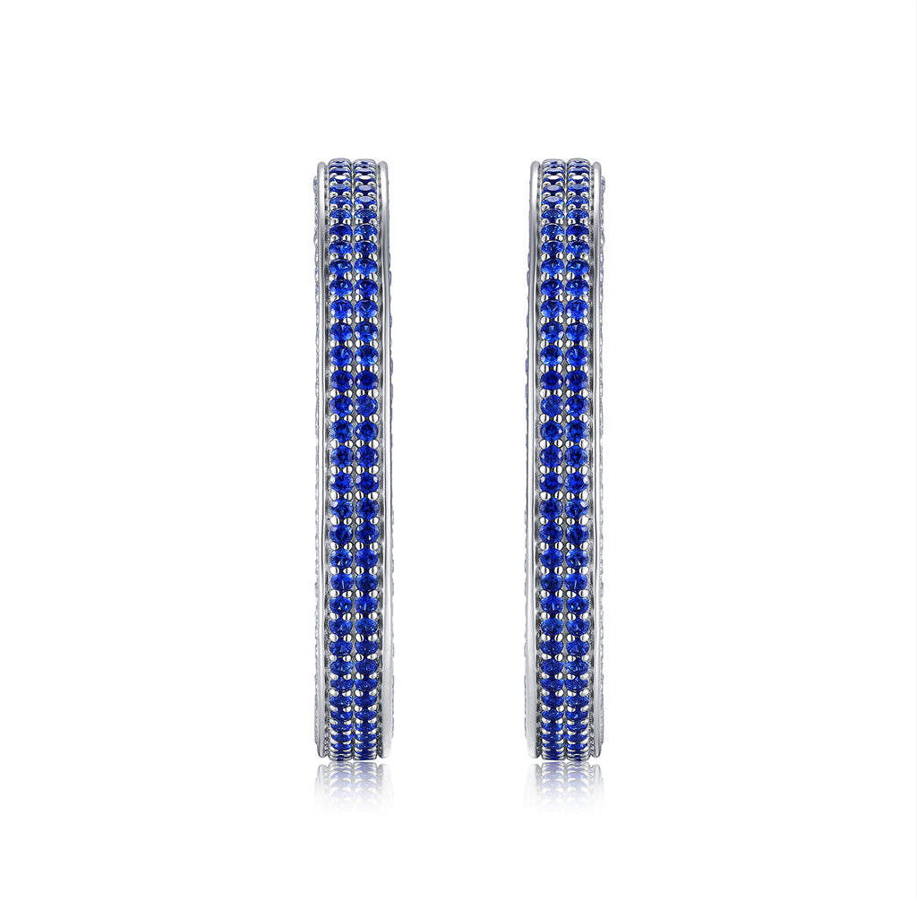 Royal blue Sapphire Earring ER0104A00LL
