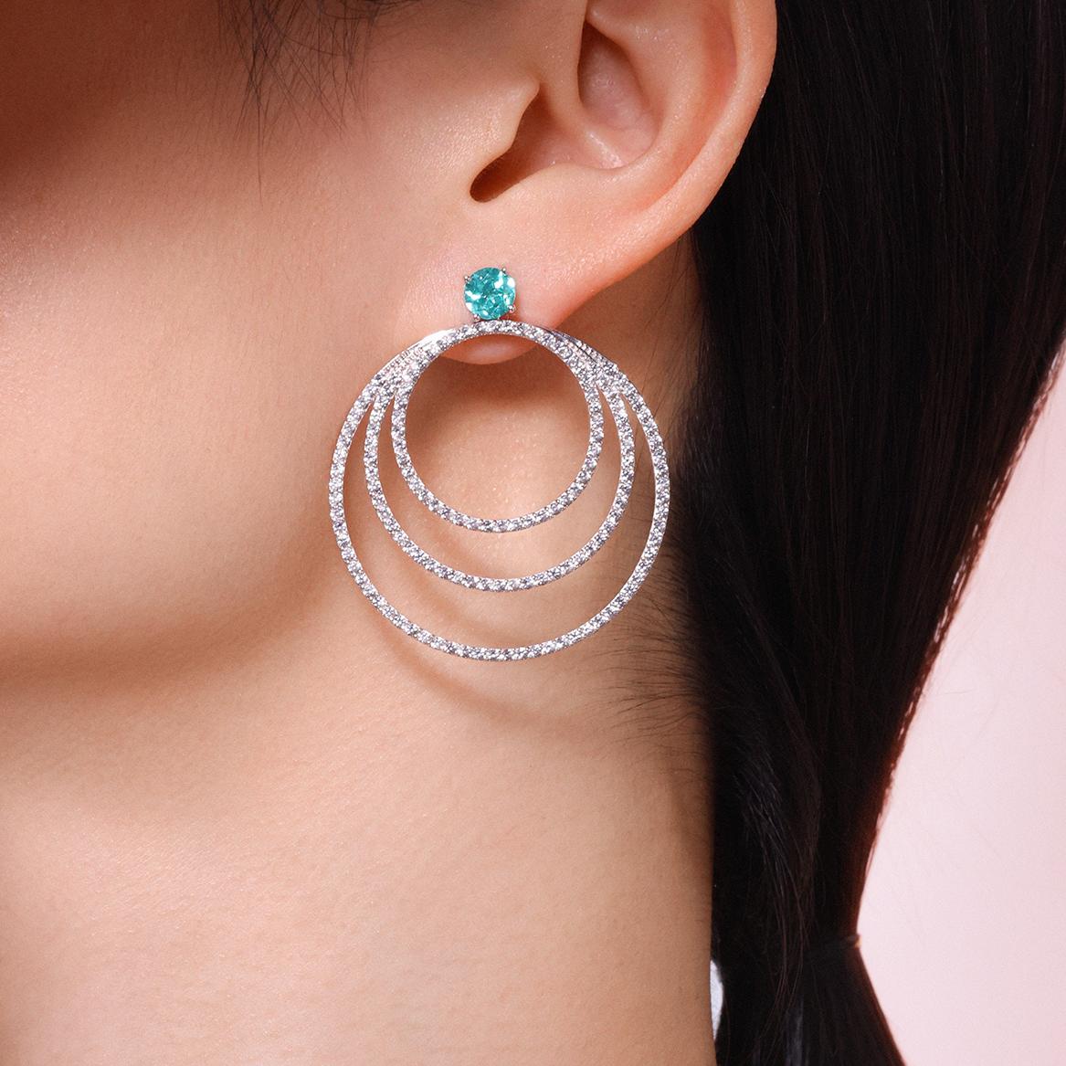 Paraiba Garnet Earring ER0103A00LL