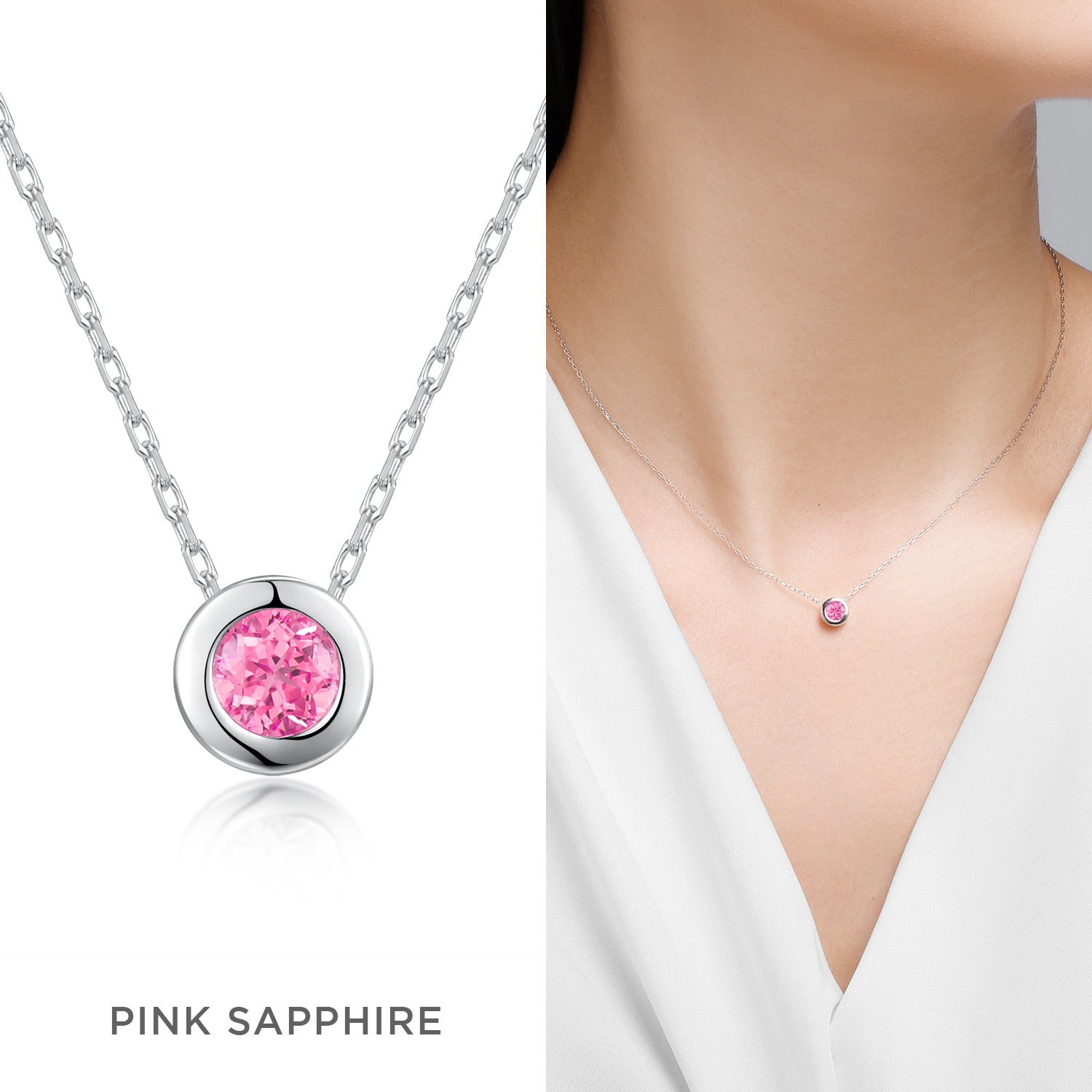 Pick Your Lucky Color Gemstone Necklace