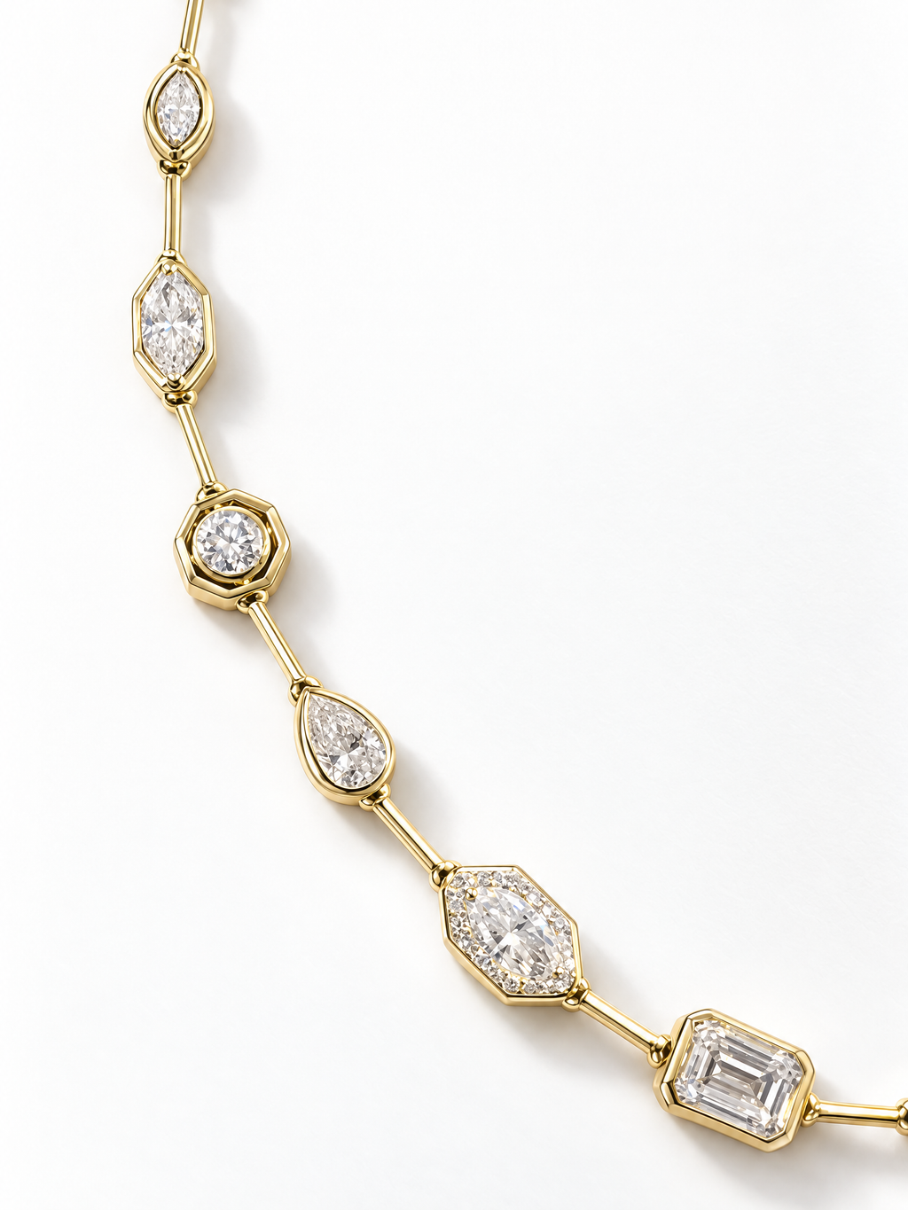Aurora Lab-grown Diamond Necklace