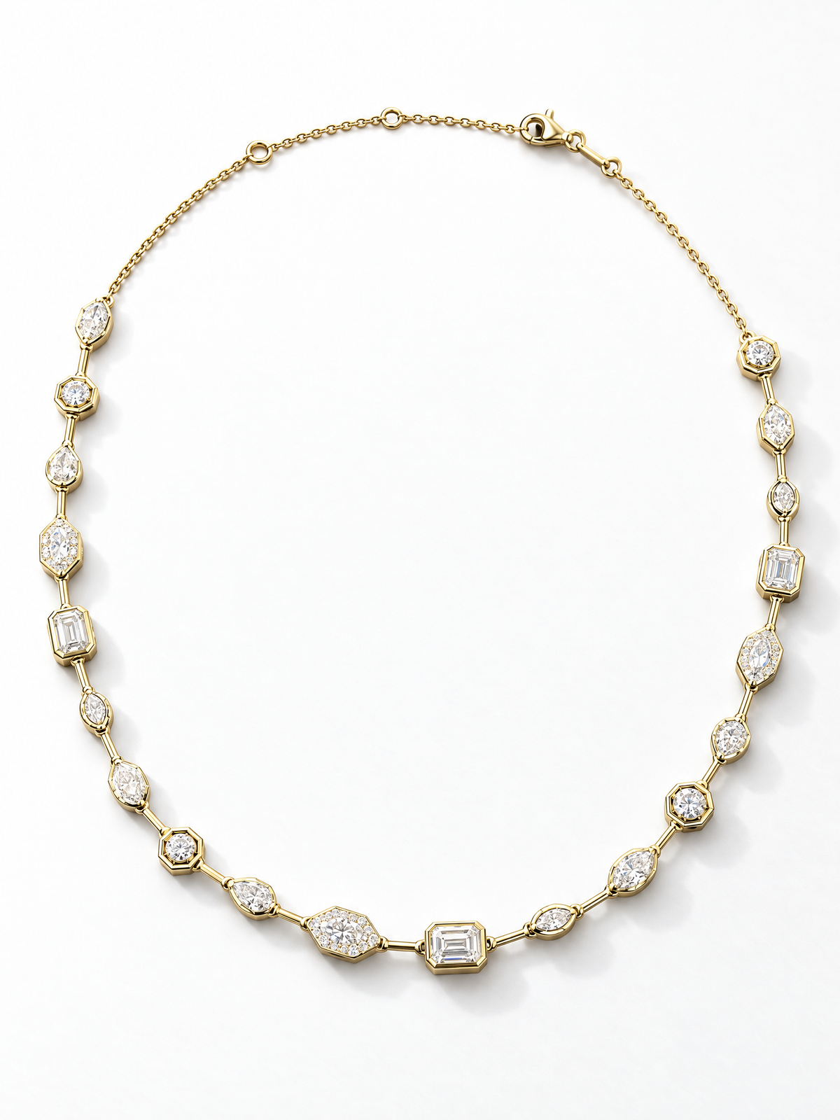 Aurora Lab-grown Diamond Necklace