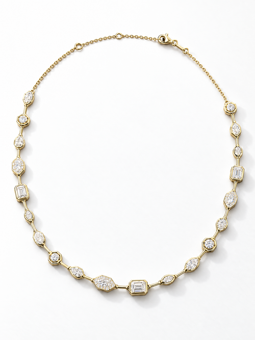Aurora Lab-grown Diamond Necklace